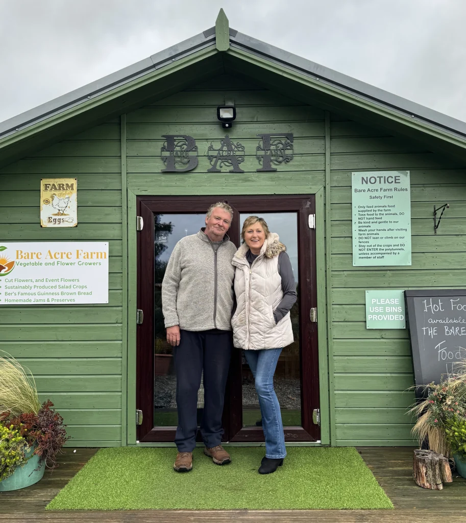 Dave and Ber Kavanagh| Organic Farmers and Flower Growers| Bare Acre Farm| Loughshinny|Skerries| Dublin