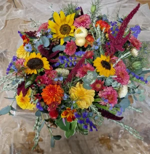 Sympathy Wreath Arrangement 40cm